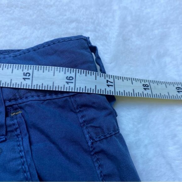 Springfield Blue Fish Print Shorts Size 32 - Picture 8 of 10